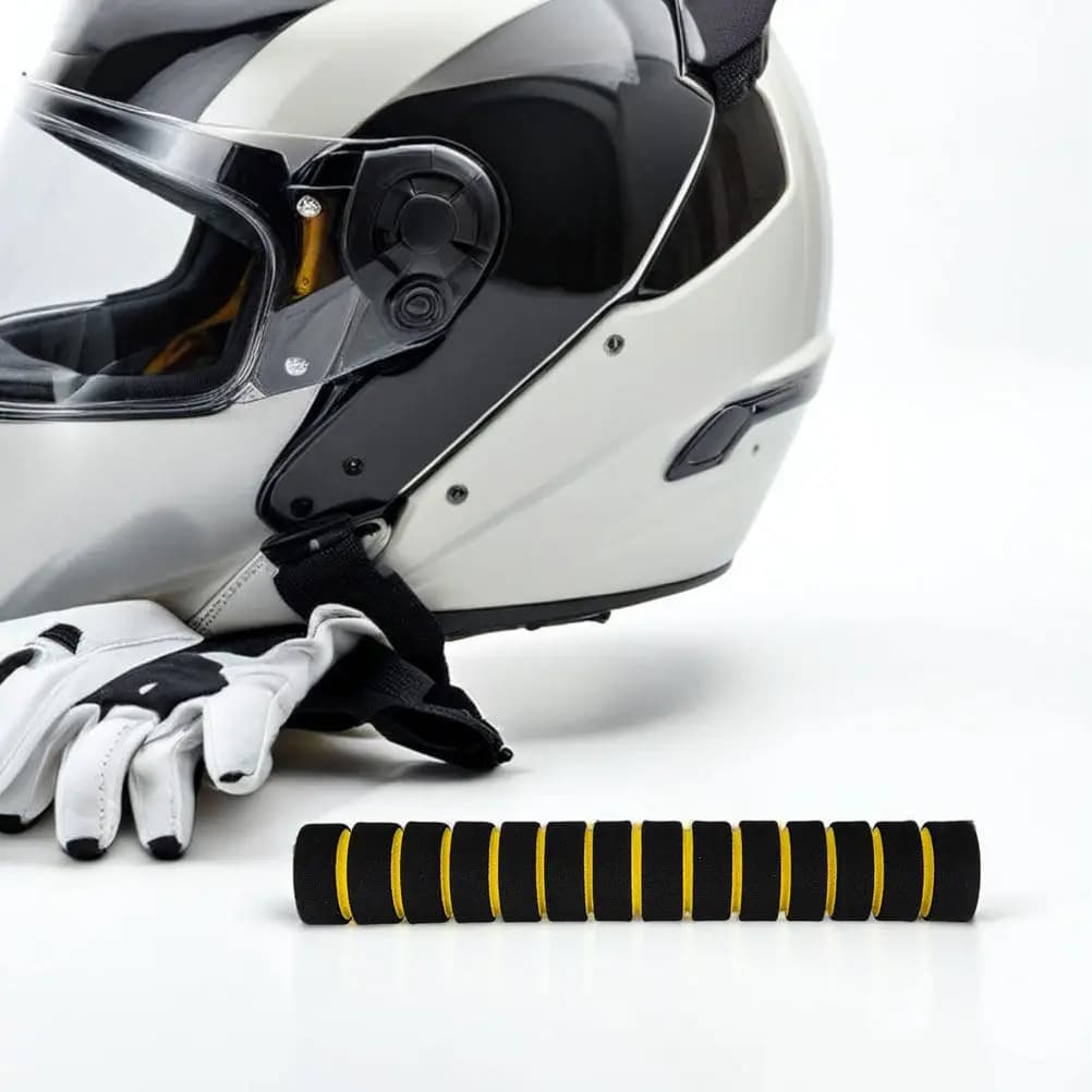 6 Pezzi Impugnature in Spugna per Manubrio Bicicletta, Ergonomiche e Antiscivolo per Bici da Strada, Mountain Bike e Kayak