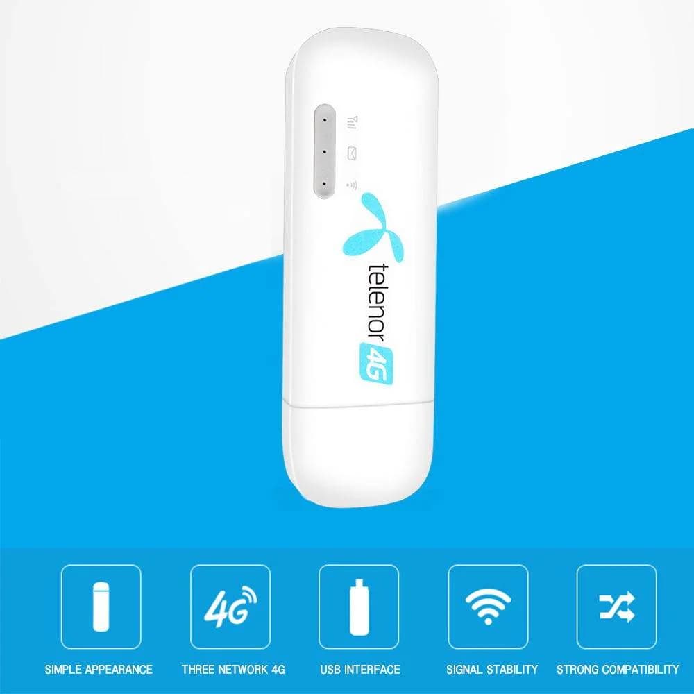Nuovo Modem WiFi 4G LTE E8372 E8372h-608 Sbloccato con Antenna, 150Mbps, Dongle USB 4G, Modem 4G per Auto