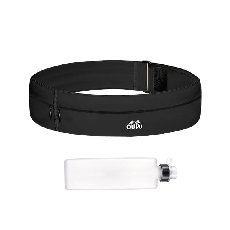 Sports Fanny Pack Running Belt Waist Bag with Water Bottle Men Women Phone Pouch Jogging Gym Bags Hydration Run Accessories
