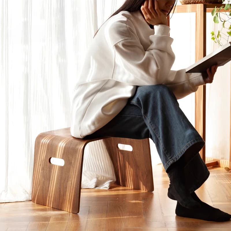 Modern Minimalist Computer Desk with Storage Multi-Functional Wooden Sofa Table Bedside Laptop Desk Entryway Shoe Changing Stool