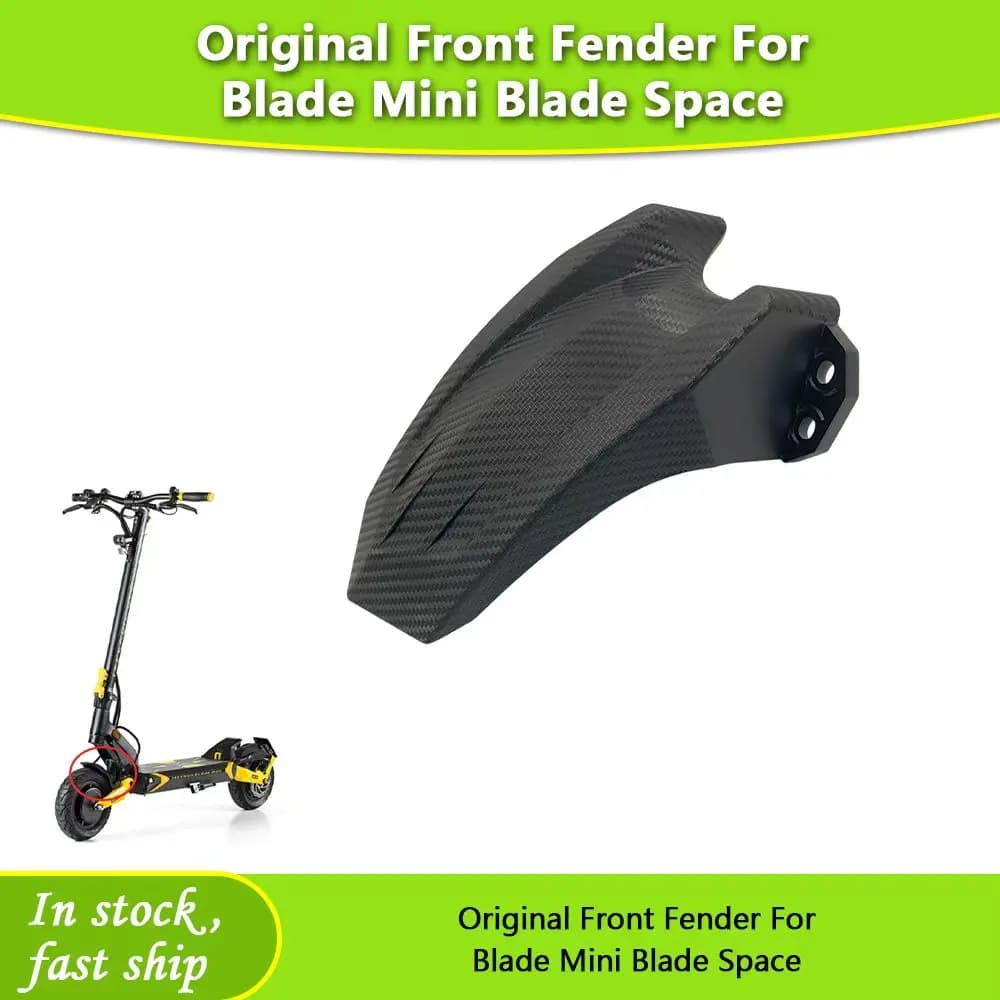 Parafango anteriore per Teverun Blade Mini Blade Space Scooter elettrico Parafango anteriore Parte accessoria di protezione impermeabile