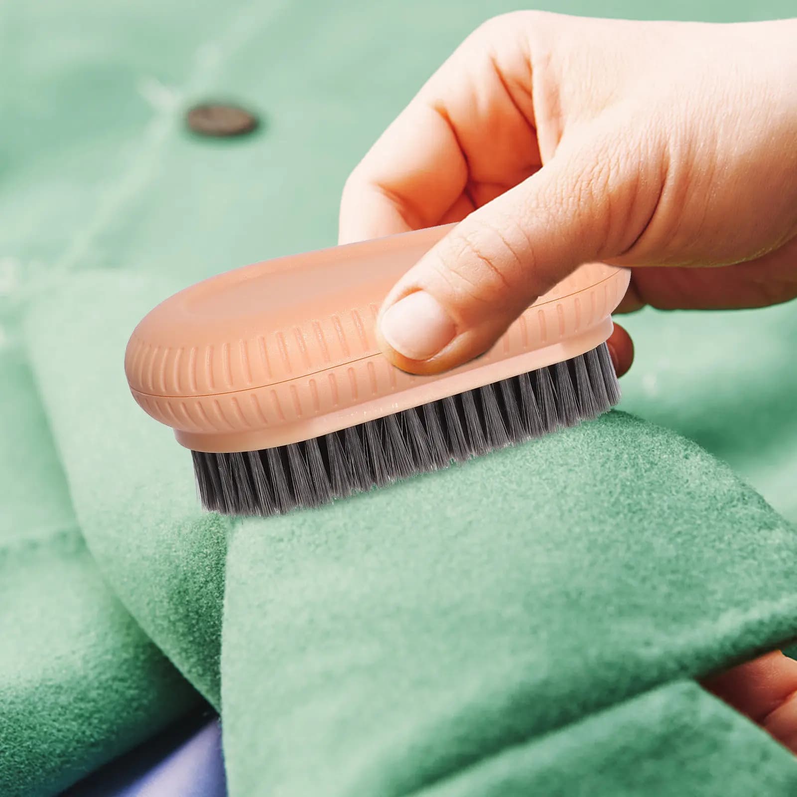 Set di 2 Spazzole per Bucato a Schiuma Rapida, Multiuso per Vestiti, Scarpe, Piastrelle, Pulizia di Casa, Bagno e Cucina