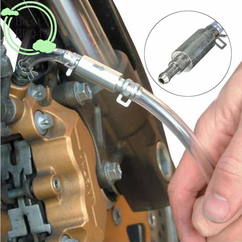 Sfiatatore Freni Idraulico BBQ4 Bloccabile con Valvola di Non Ritorno Unidirezionale per Auto