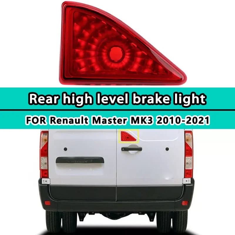1PCS Luce Freno Alta Per Renault Master MK3 2010-2021 Paralume Porta Posteriore Centro Coda Arresto Auto Body Kit 265900021 R. R. 2654000 Q0C