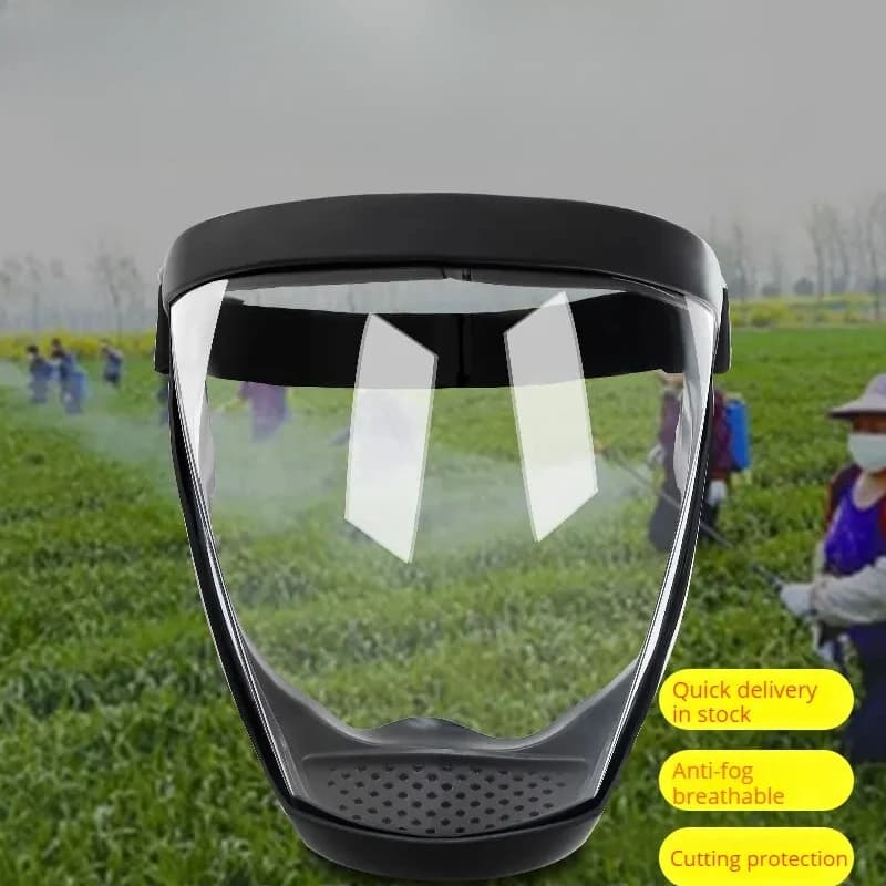 Anti-fog protective mask: dust-resistant and spray-resistant, suitable for sports, cycling, work, molature, Serbian/escape and more