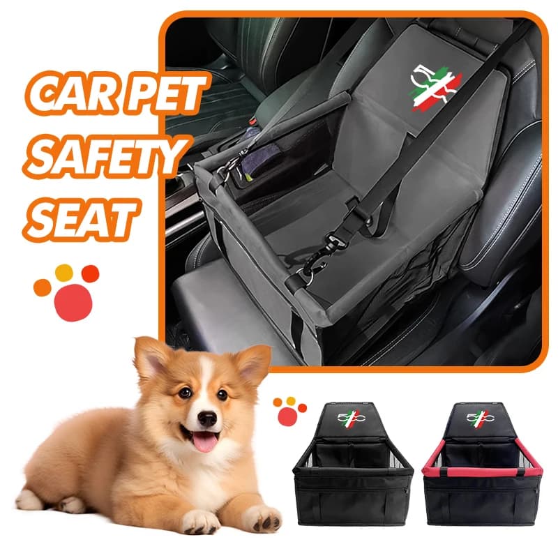 For Fiat Car Seat Cover Pet Transport Dog Carrier Folding Hammock Pet Bag Dog Safety Seat Pad 500 500C 2012 500X 500L Abarth 695