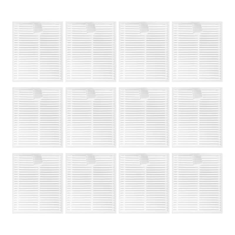 Hot Sale-12PCS HEPA Filters Replacement Parts For Irobot Roomba 115 Combo/115 Combo+ Vacuum Cleaner Parts Washable Filters