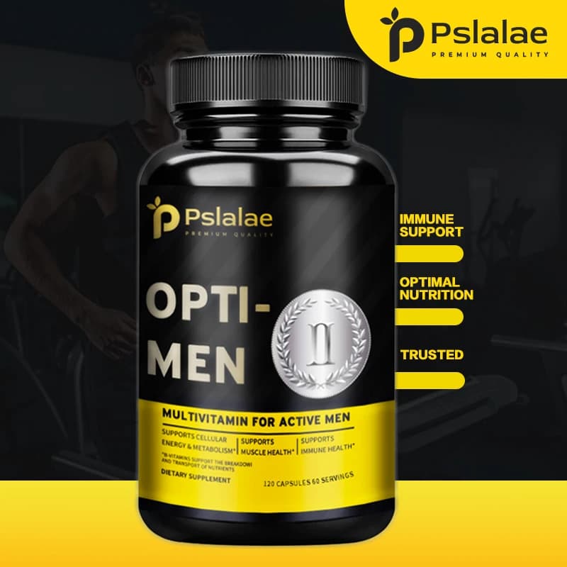 Opti-Men - with vitamin C, zinc and vitamin D, E, B12 - Daily multivitamin supplement for men - Improve immunity