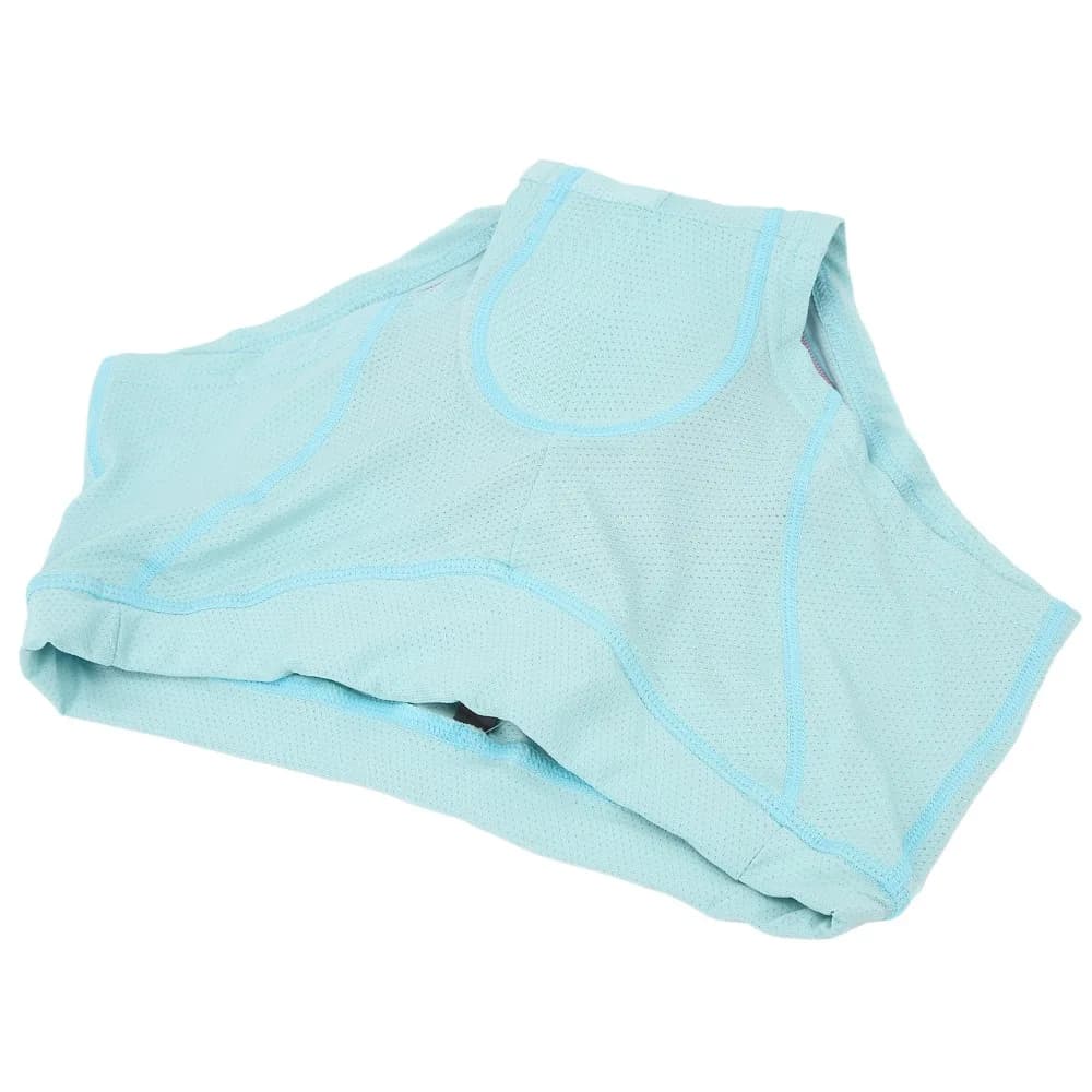 3D Padded Women Cycling Underwear Polyester, Silicone Quick Dry Biking Undershorts Breathable Shock Absorption Cycling Shorts