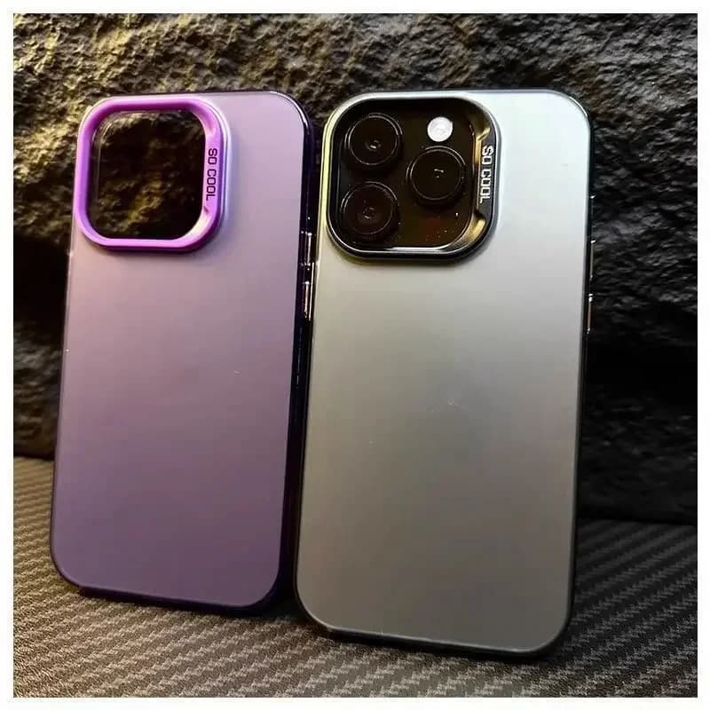 Funda Laser Metallic Aurora Matte Color Phone Case For Xiaomi 14T Pro 14C 5G Xiaomo mi 14 C T 5 G Hard Shockproof Bumper Cover