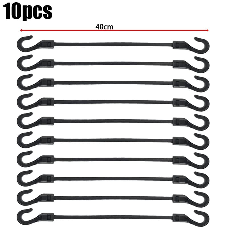 5/10pc Open End Cord Hooks Snap Boat Kayak Motorcycle rope Buckle camping tent hook For Bungee Shock Elastic Bungee Cord Straps