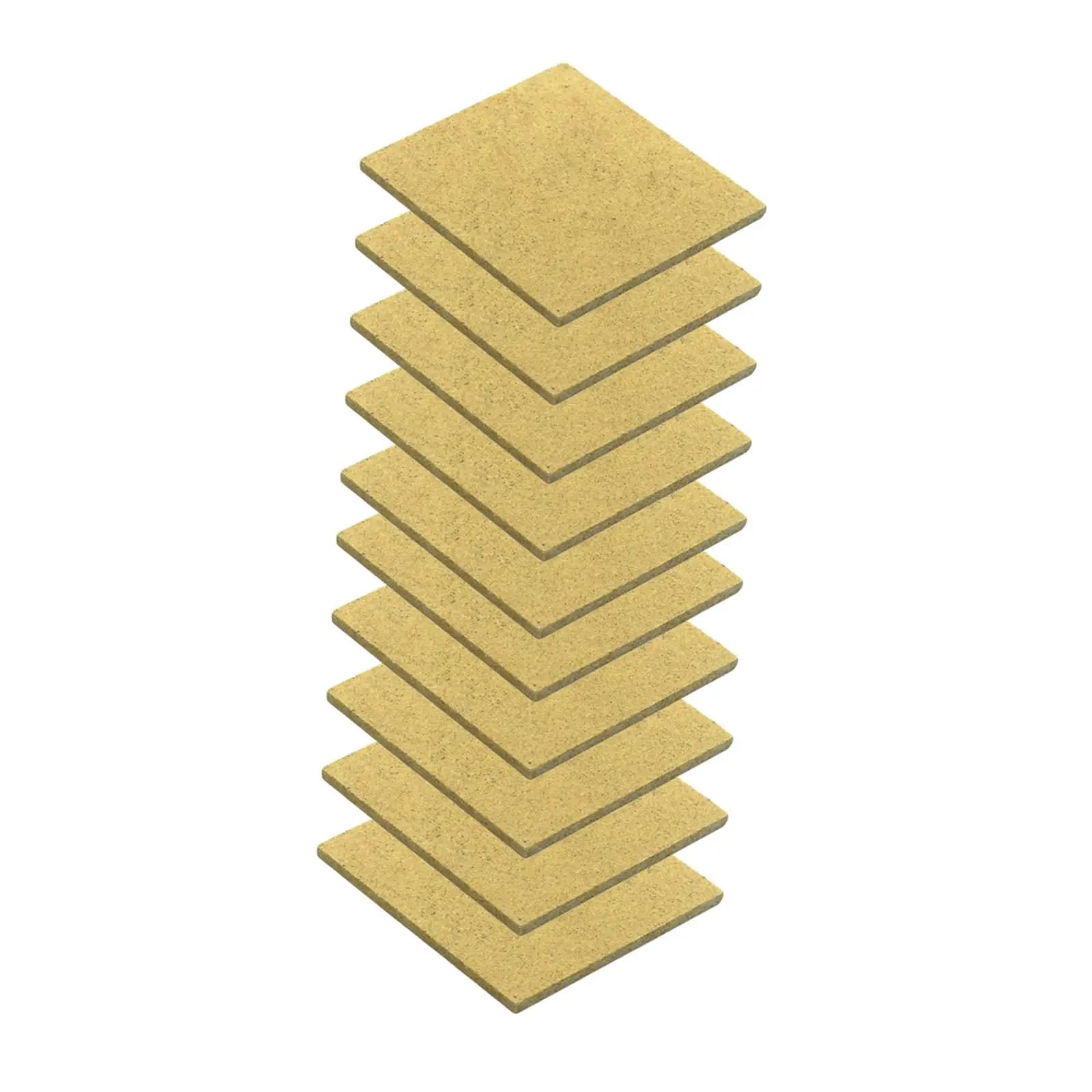 10x Piastre di Base per Modellini, Pannelli di Fondo per Architettura Fai-da-Te, Piastre Inferiori per Costruzione di Case e Micro Paesaggi