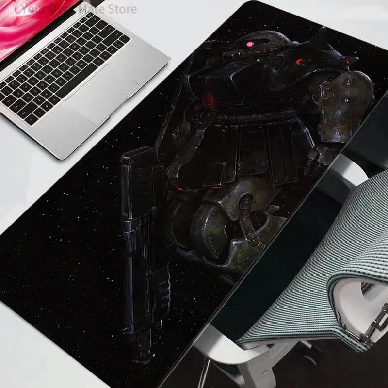 Tappetino per mouse Anime Carpe Mobile Suit Gundam Tappetino per mouse grande per PC Gamer Tappetino per tastiera Varmilo Accessori da gioco Tappetino da scrivania