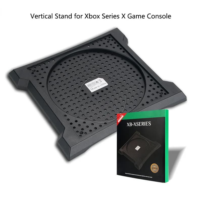 Supporto verticale per console di gioco per Xbox Series X Supporto di raffreddamento Base dock antiscivolo Staffa di supporto Accessori per console di gioco