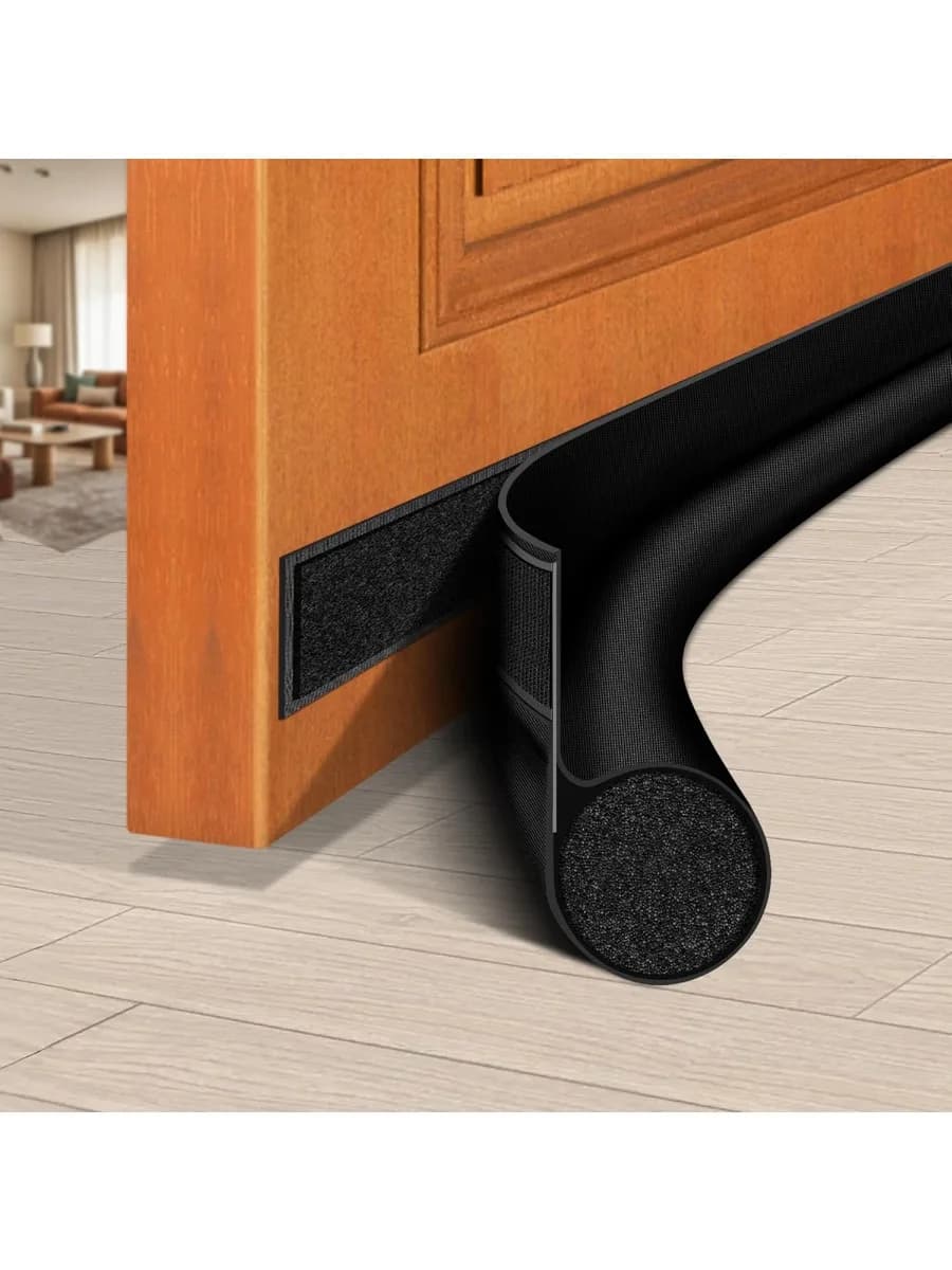 HomeProtect Fermaporta da 36 pollici sotto la porta Blocca tiro Spazzatura porta per il fondo della porta Riduce l'aria fredda, insonorizzata, leggera