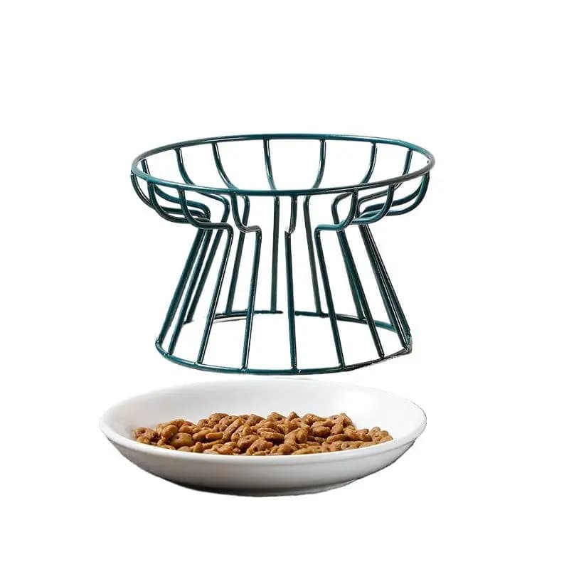 Per gatti e cagnoli Ciotola per gatti Forniture per cani Alimentazione esterna Accessori per bere Ciotola per animali rialzata in ceramica Cibo Acqua Dolcetti