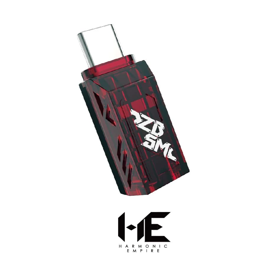Tangzu HE ZBSM TYPE-C to 4.4mm True Balanced HiFi DAC Dongle with Custom Circuit for Lossless Audio on Smartphone Laptop