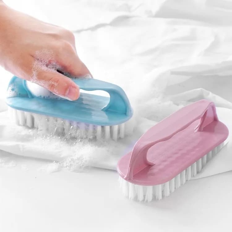 Spazzola in Plastica a Setole Morbide per Pulizia di Scarpe e Vestiti, Utensile per Cura Personale e Uso Domestico in Cucina