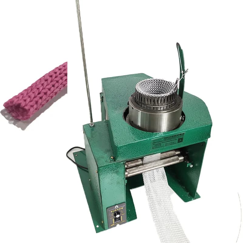 Macchina per maglieria a un singolo punto Credit Ocean - Macchina per la produzione di lacci per sacchetti regalo a 40 aghi