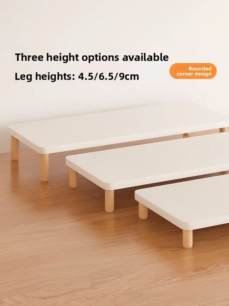 Desktop Cuter Monitor Riser Stand Wide Support Base Monitor Holder Display Elevator Desk Organizer Home Office Supply