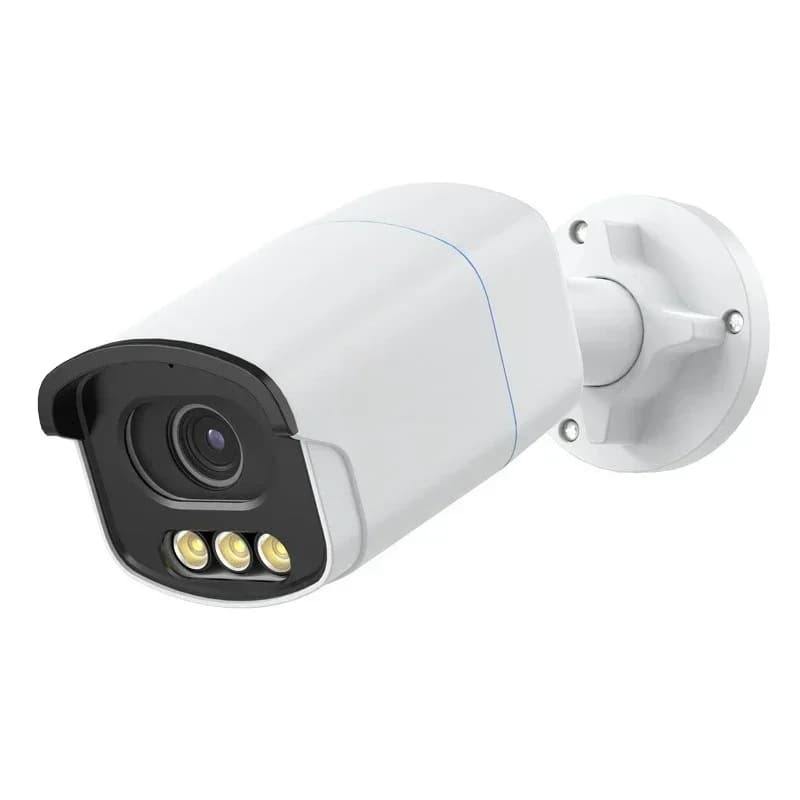 Telecamera di sorveglianza ad alta definizione, visione notturna a colori, monitor POE, webcam intelligente con IA