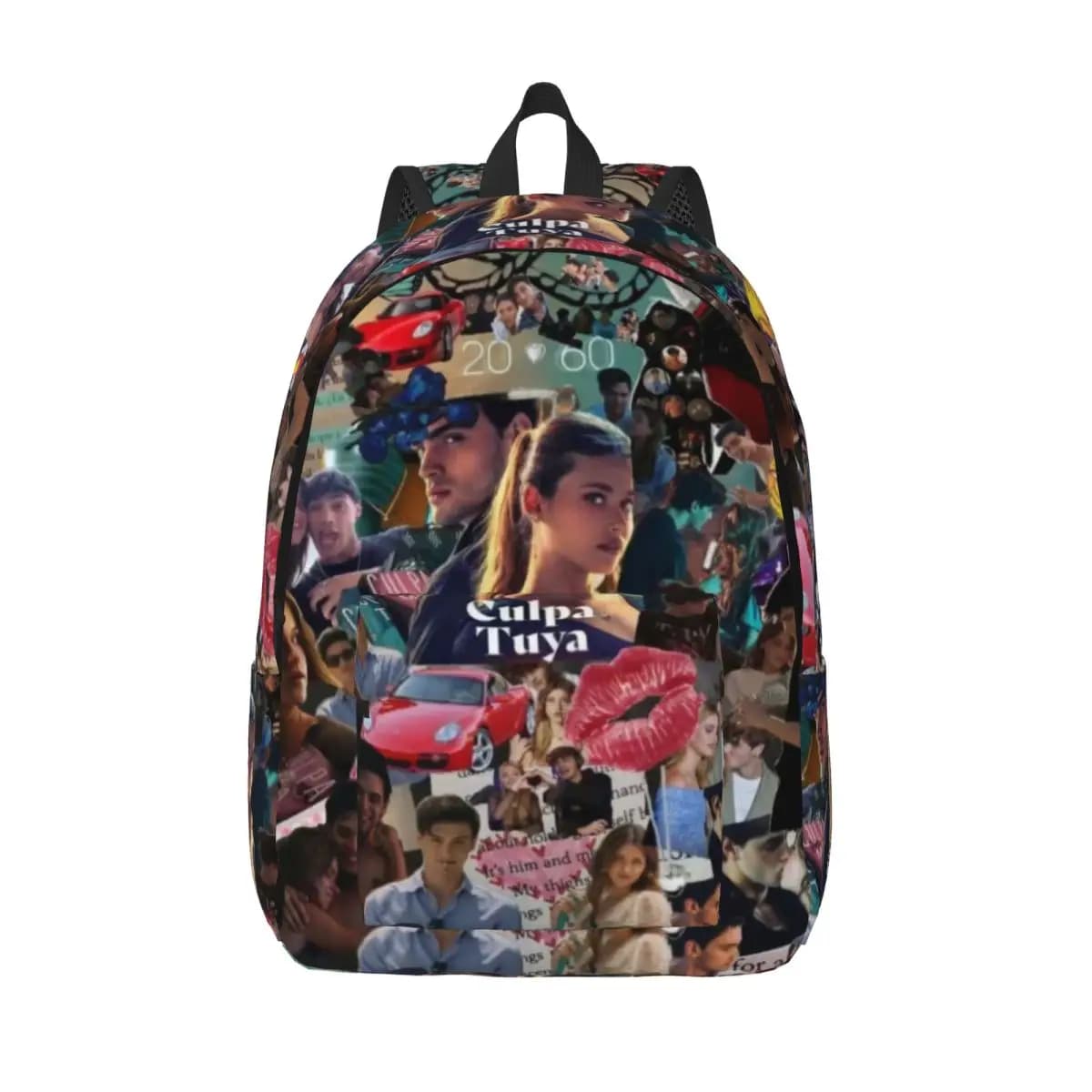 Zaino Culpa Mia Nicole per uomo e donna, zaino da lavoro alla moda per la scuola superiore, borse in tela per laptop, leggero