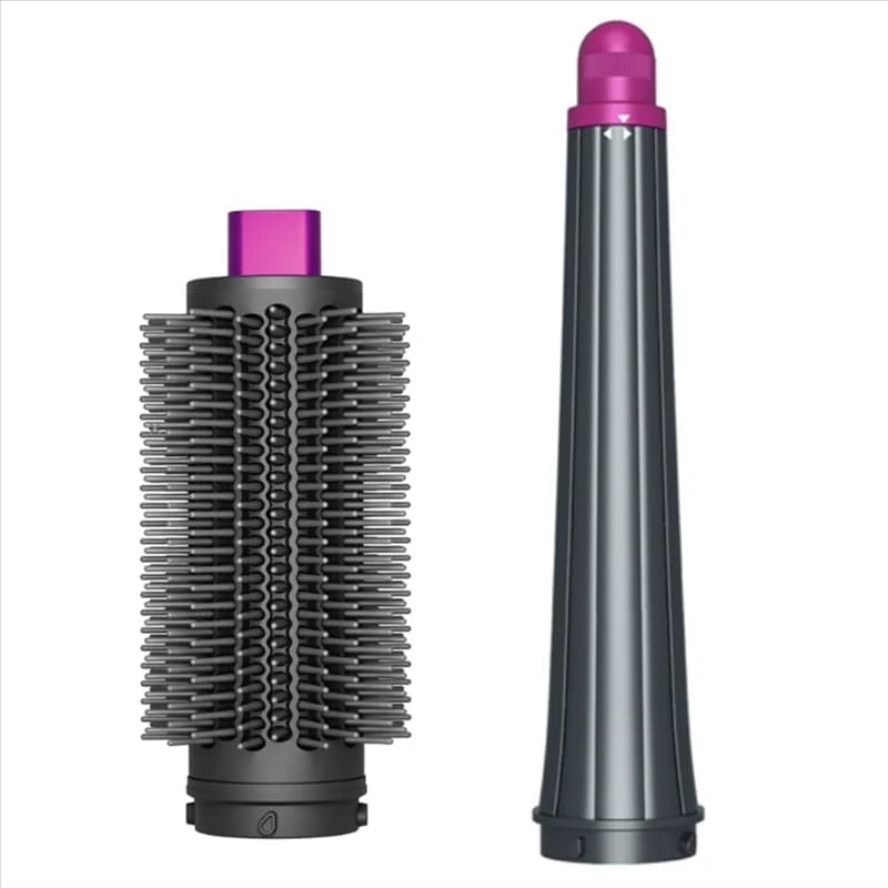 Spazzola Volumizzante Rotonda A05G con Cilindri Conici Lunghi da 0,78-1,4 Pollici per Accessori Ferro Arricciacapelli Dyson Airwrap HS01 HS05 HS08