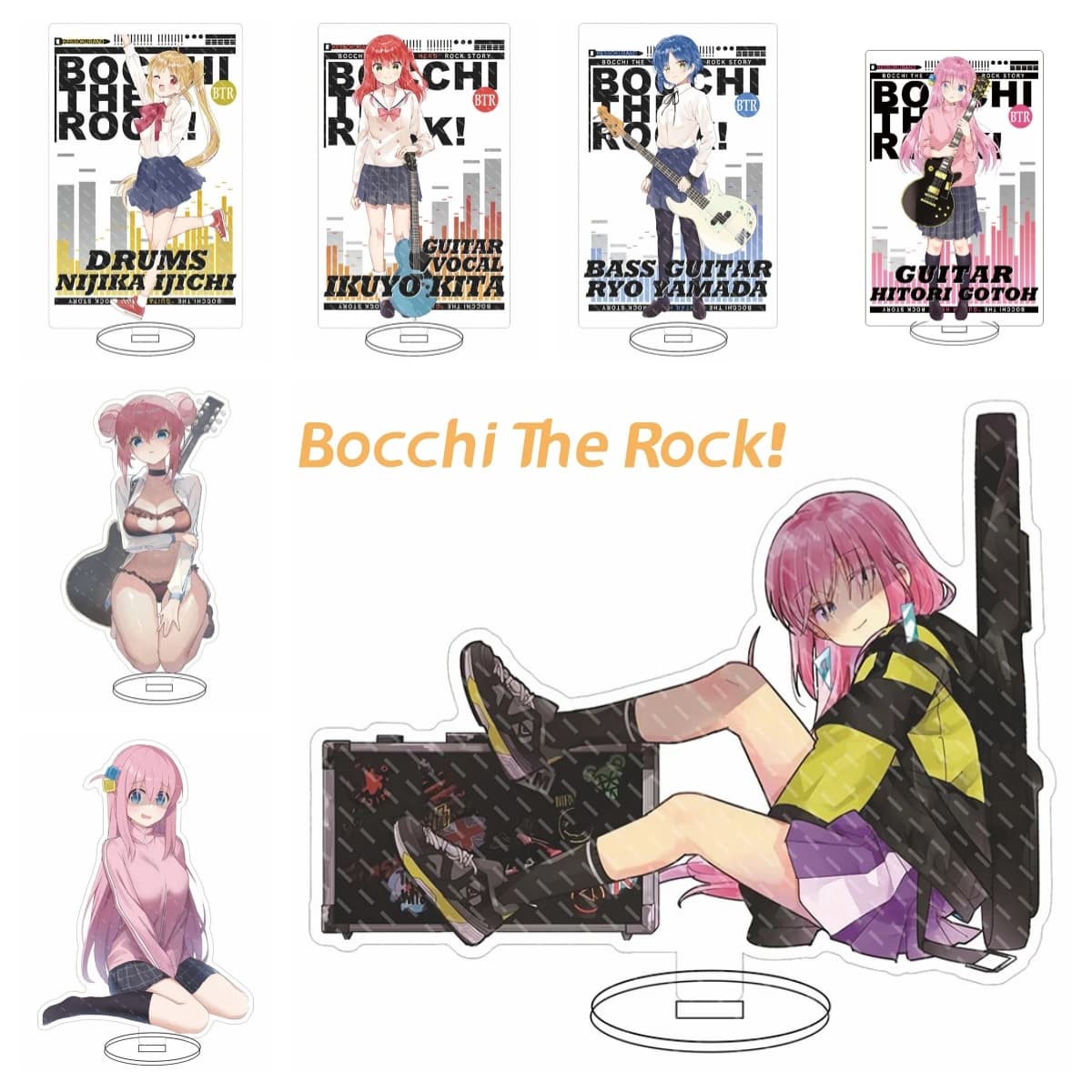 Popolare Anime BOCCHI THE ROCK! Stand Character acrilico modello in piedi Hidori Ijichi Nijika Yamada Ryo Kita Ikuyo Fans Collect