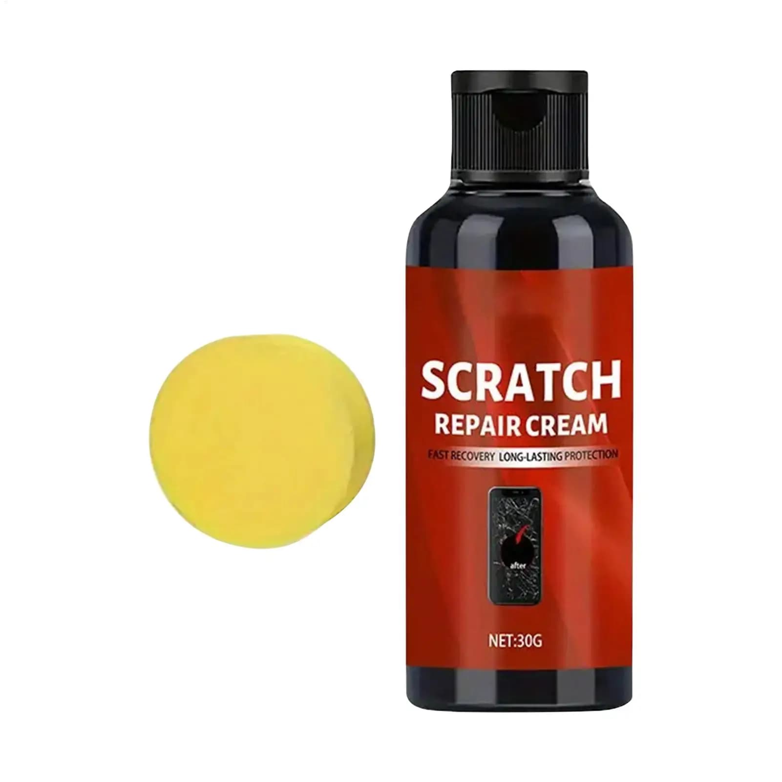 Crema riparatrice per graffi su schermi di cellulari, orologi, laptop, touchscreen, occhiali da sole, dispositivi elettronici e vetro.