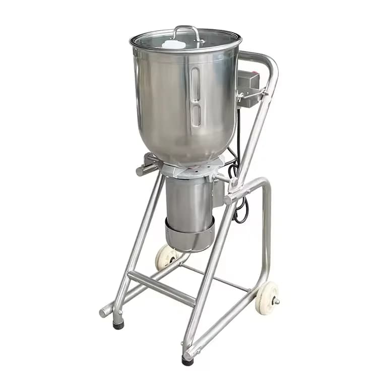 Nuovo Tritaghiaccio in Acciaio Inox, Frullatore per Smoothie e Succhi di Frutta, Potente Trituratore Elettrico