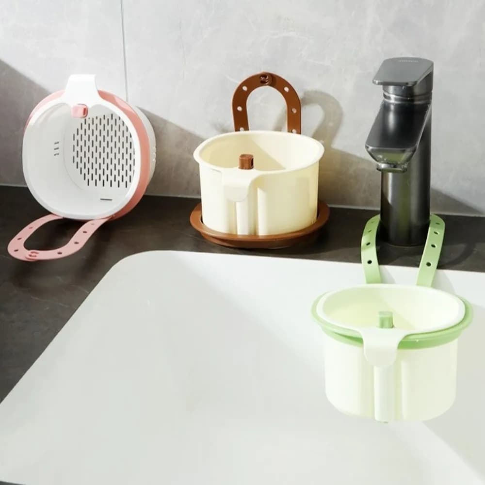 Lavello inferiore apribile Cestello di scarico sospeso Pressa separata Scarico Scarico Lavello da cucina Filtro Filtro Creativo Versatile