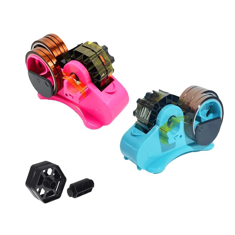 Dispenser di Nastro Termotrasferibile Semi-Automatico YITAPE, Taglierina Multirullo per Nastro a Doppio Nucleo per Sublimazione, Vinile e Fai-da-Te