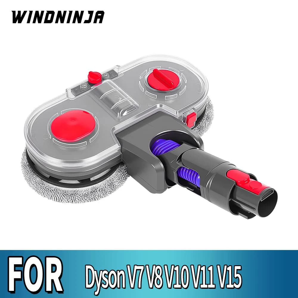 Electric Mop Head Parts For Dyson V7 V8 V10 V11 Vacuum Cleaner Electric Floor Brush Head Water Tank Cleaning Mop Pad Accessories