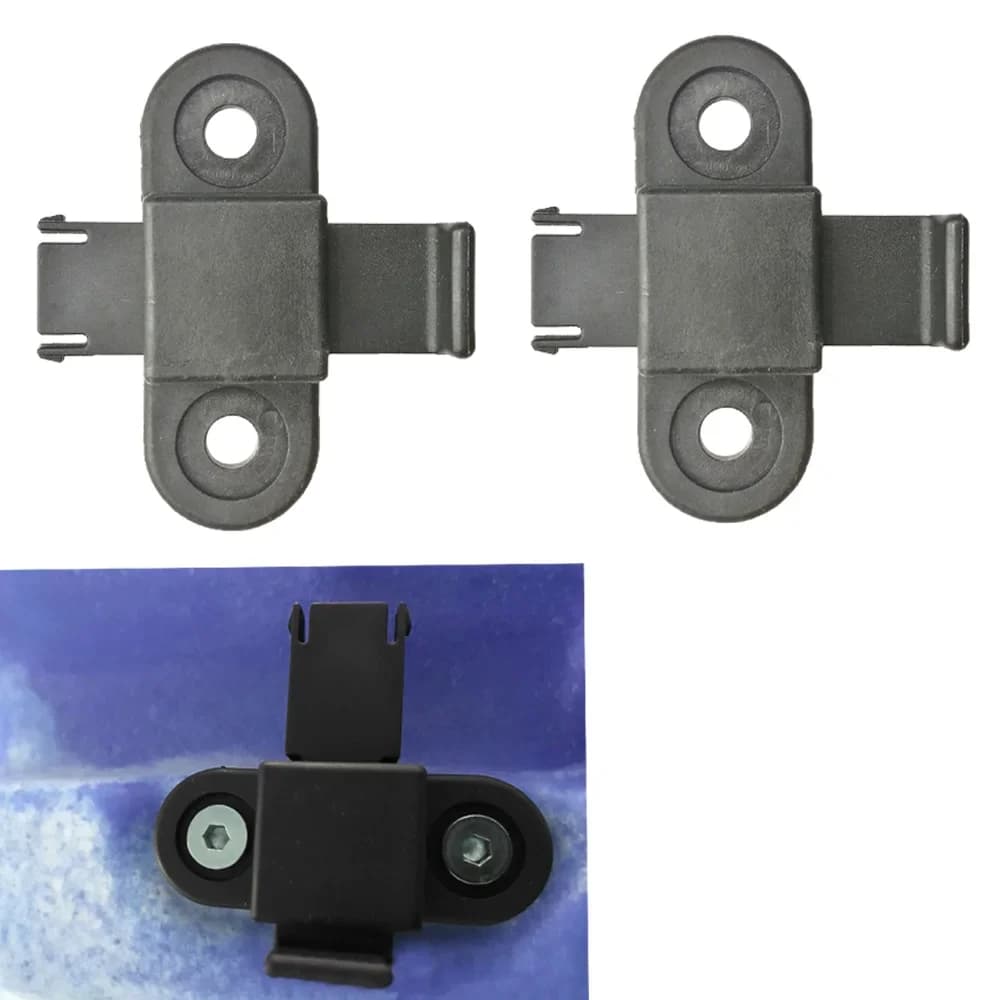 Accessorio hardware per gommone per barca da pesca con ponte di fissaggio per sistema di pedali con fibbia scorrevole per kayak in nylon