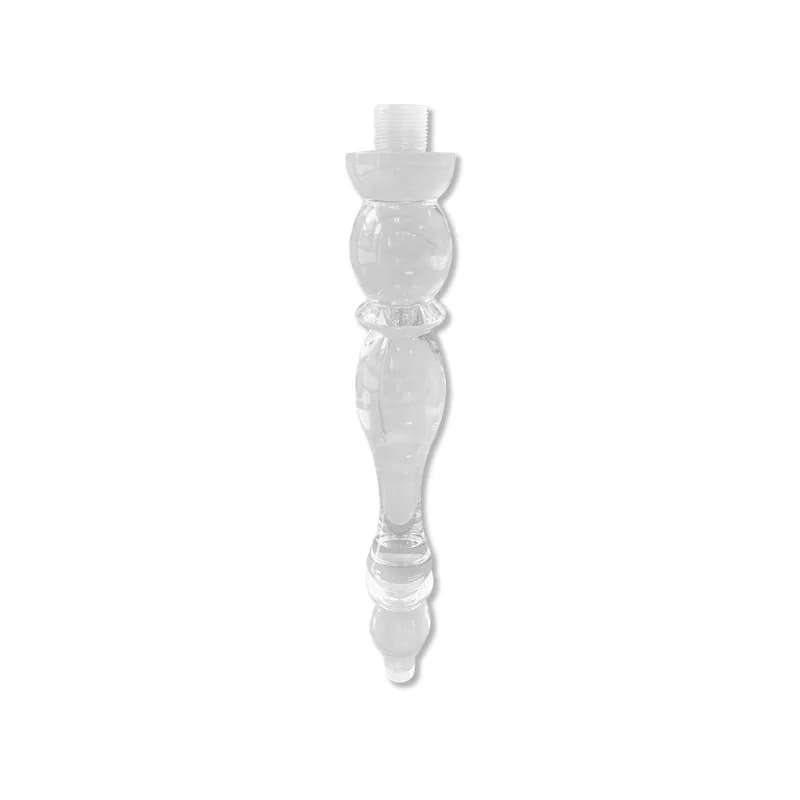 Design personalizzatoNordic Semplice Nuovo tipo zucca Accessori per mobili con gambe da tavolo in acrilico trasparente