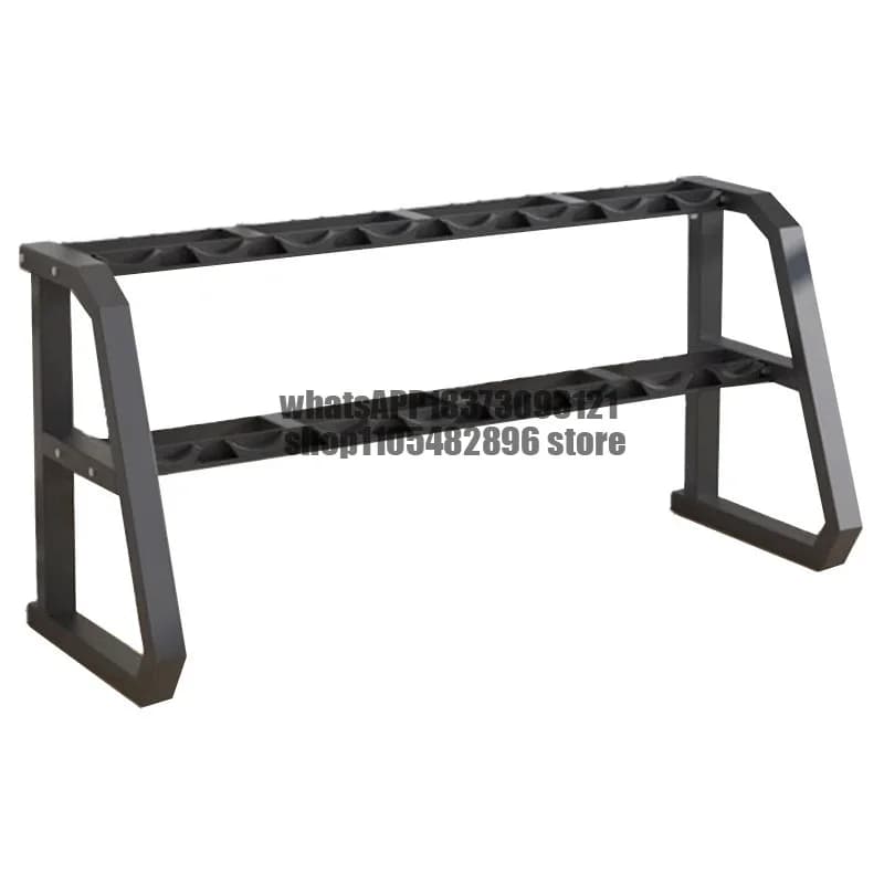 Dumbbell rack, three-layer vertical rack, gym double-layer dumbbell rack, carbon steel rack holder.