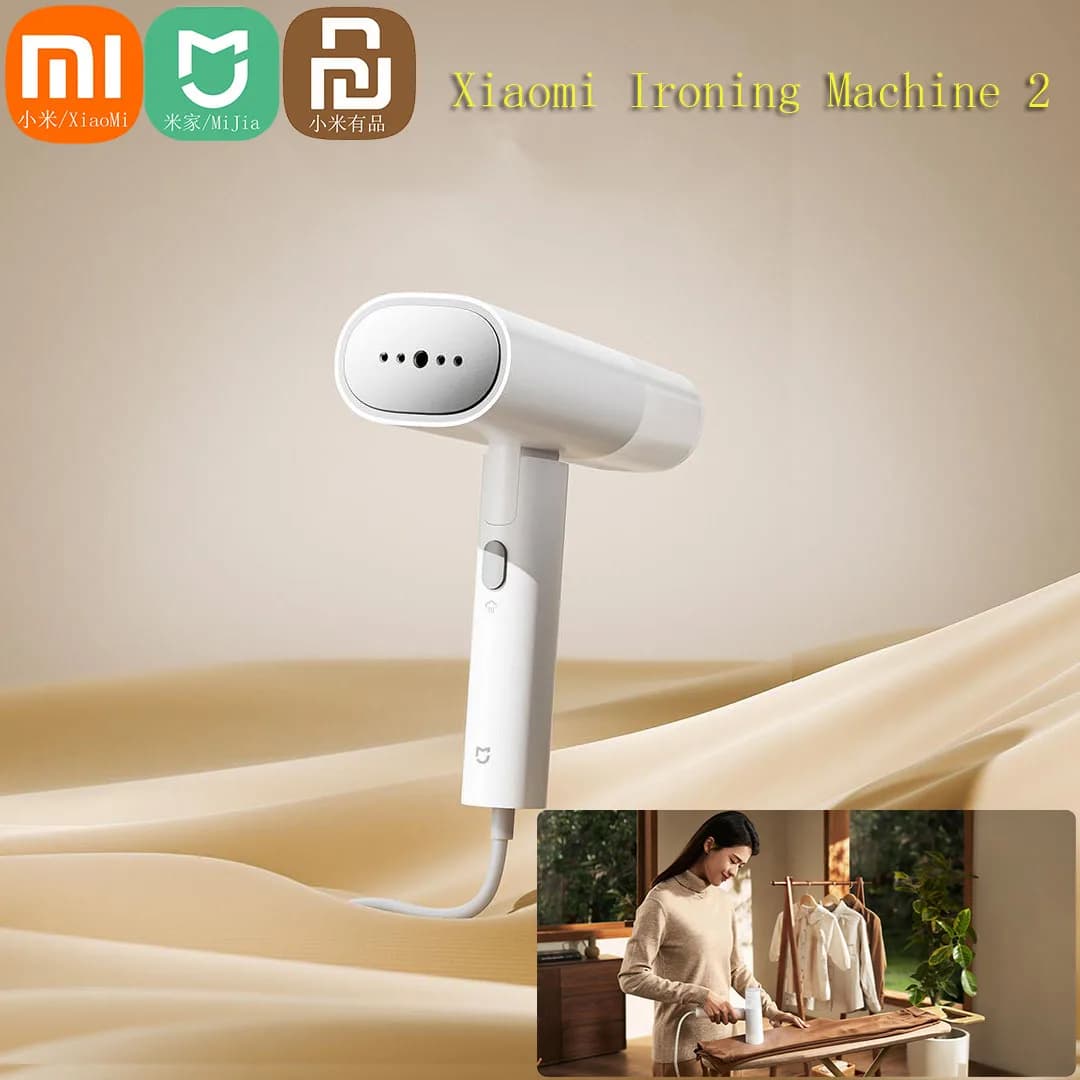 Xiaomi Mi Smart Steamer per indumenti portatile Sterilizzazione verticale orizzontale Riscaldamento rapido Ferro da stiro pieghevole portatile per vestiti piatti