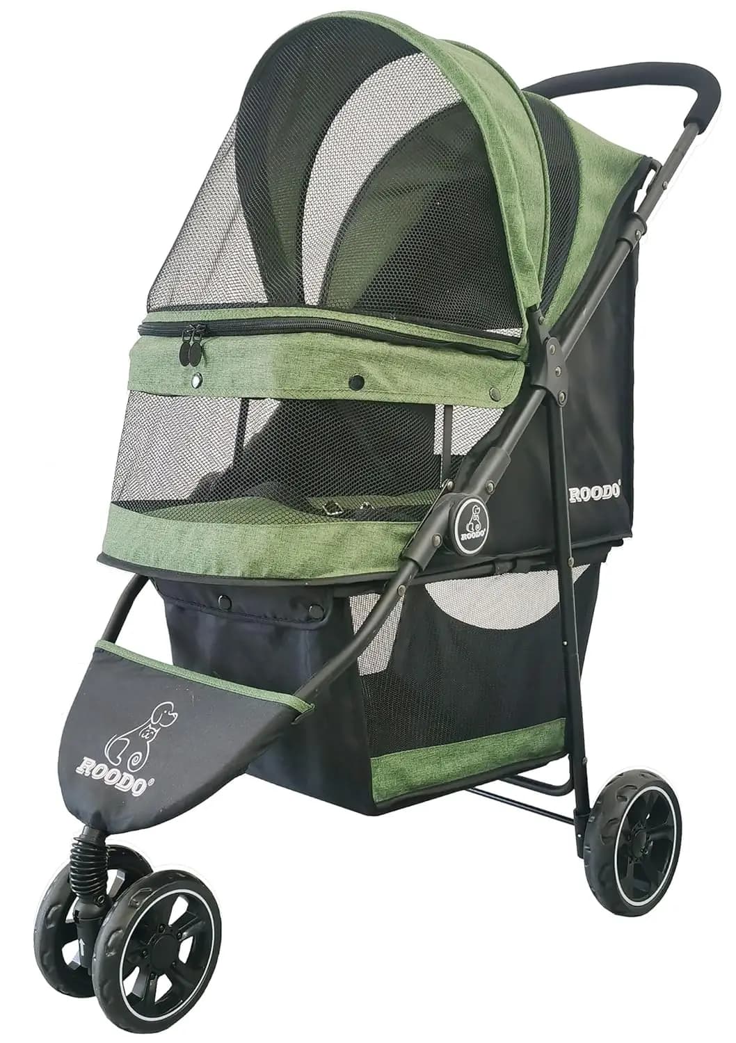 3 Wheel Pet Stroller Best Lightweight Foldable Compact Portable Jogger All Terrain Travel Pet Gear Puppy Kitty Stroller for up t