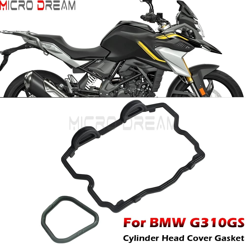 Per BMW G310GS Accessorio Moto Guarnizione coperchio testata Guarnizione coperchio valvola Guarnizione G 310GS Kit valvola di tenuta cilindro motore