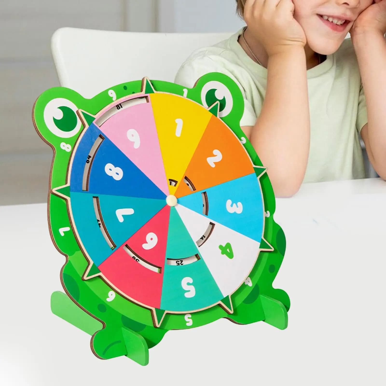 99 Multiplication Table Wooden Turntable Learning Tool Enlightenment Math Educational Toy for Kids Teacher Activities