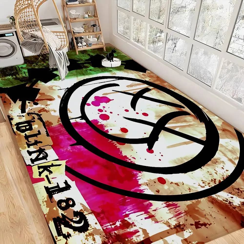 B-blink-182 Hot Band Entrance Door Mat Nordic style door mat, bath mat, bedroom mat, hotel decorative mat
