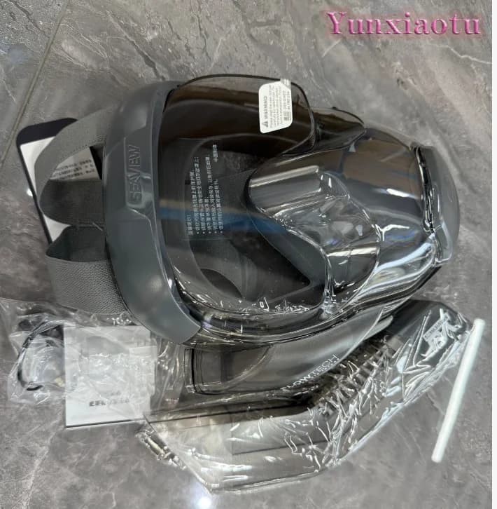 Snorkeling Mask, Diving Goggles, Adult Anti-fog Underwater Full-cover, Dry Snorkel, Professional Swimming Equipment