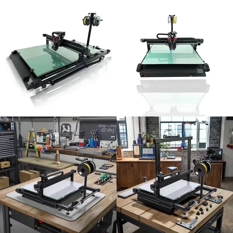 Reliable Performance Versatile 3D Automatic Channel Letter Printer Heated Bed Bearing Components Supports PLA LED Letter
