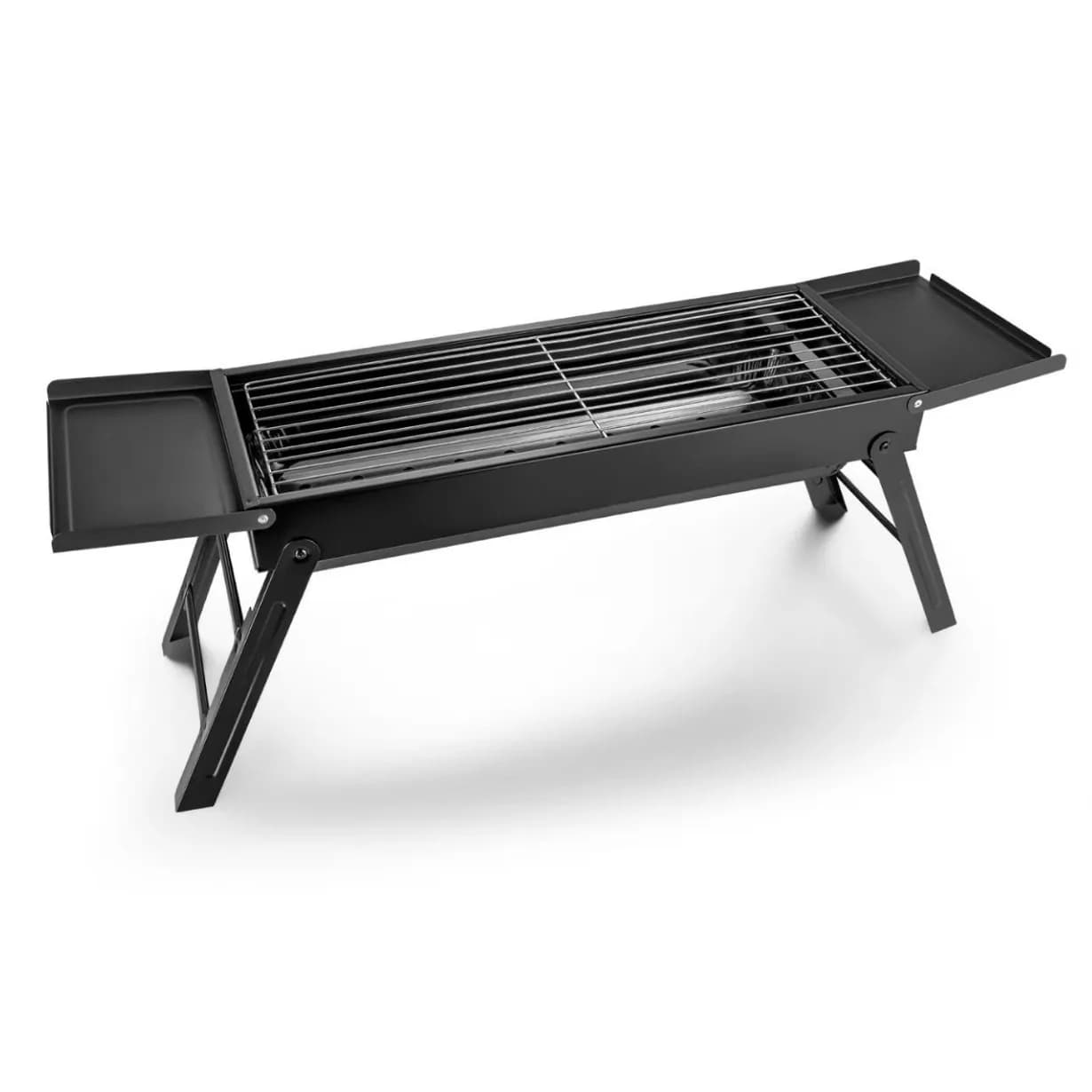 Griglia per barbecue a carbone pieghevole portatile Fornello da campeggio all'aperto - Griglia a carbone portatile per uso domestico per picnic e campeggio