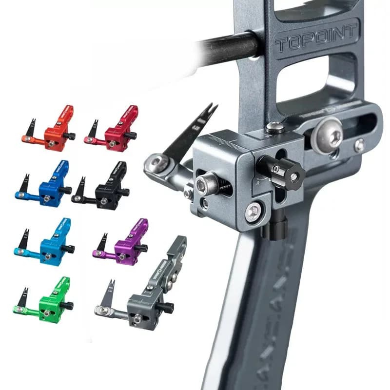 Supporto per freccia TP826 Launcher Blade per arco compound con staffa estensibile regolabile per tiro con l'arco a mano sinistra e a mano destra