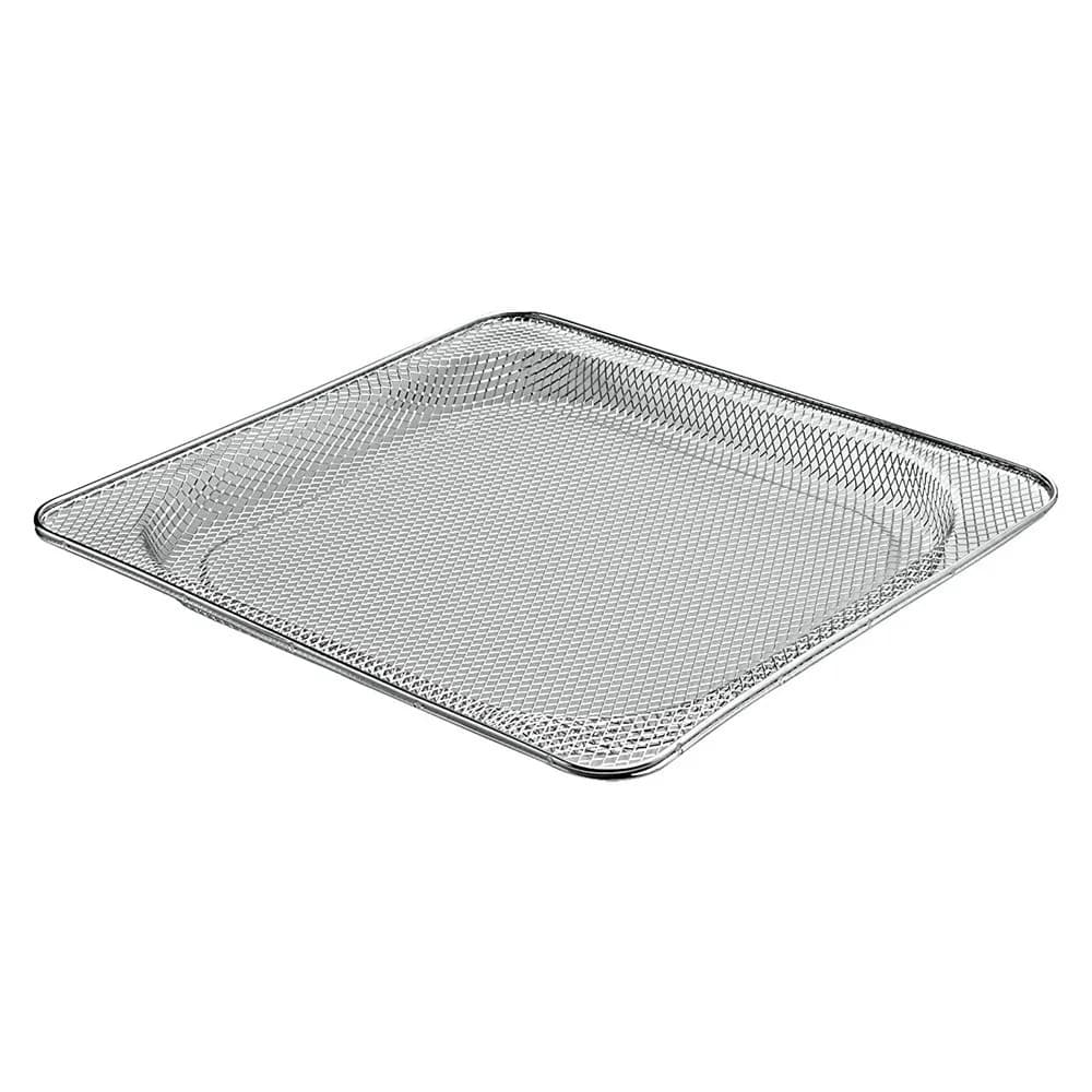Stainless Steel Replacement Air Fryer Grill Rack Square Rust-proof Oven Baking Basket Removable Baking Tray Dishwasher Safe