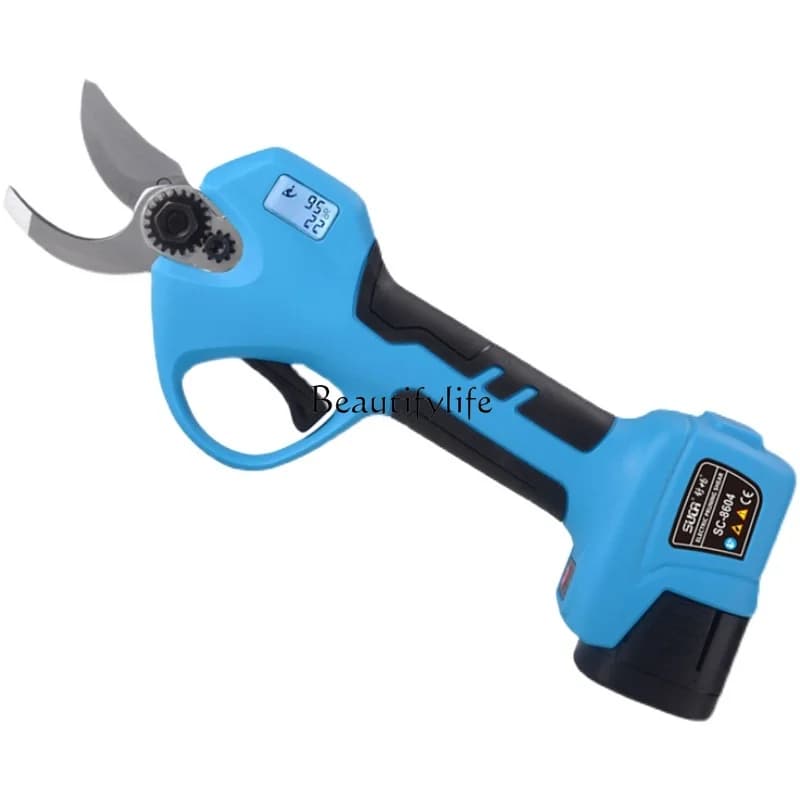 * Electric baskets for fruit trees, lithium battery pruning shears, high garden branch pruning with large opening