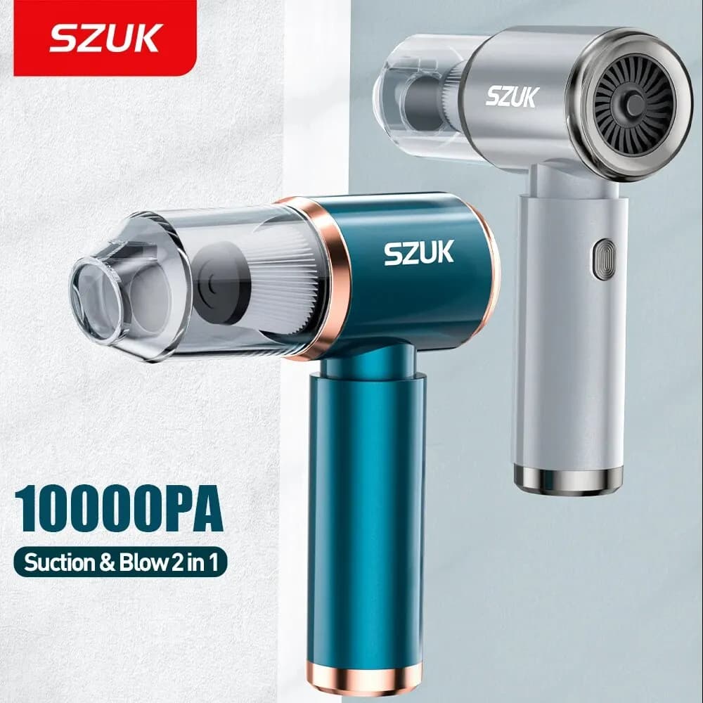 SZUK10000pa aspirapolvere per auto Wireless Mini palmare forte macchina per la pulizia dell'aspirazione pulitore portatile per tastiera domestica dell'auto
