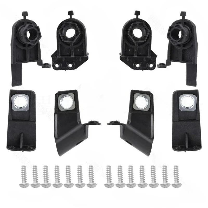 6J0998225 Car Front Bumper Headlight Bracket HeadLamp Repair Kit For Seat Ibiza 2009 2010 2011 2012 2013 2014 2015 2016 2017