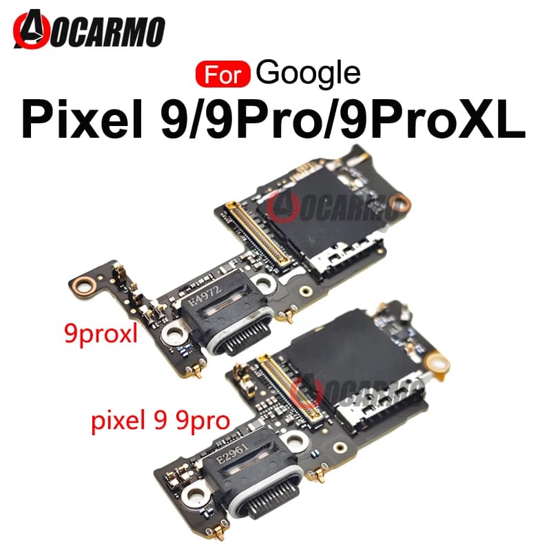 1 Pezzo per Google Pixel 9 Pro Fold 9ProXL: Porta di Ricarica, Dock Caricabatterie, Lettore Scheda SIM, Cavo Flessibile, Parti di Ricambio